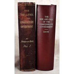 Rise and Fall of the Confederate Government, Jefferson Davis, 1881, 2 Volume Set